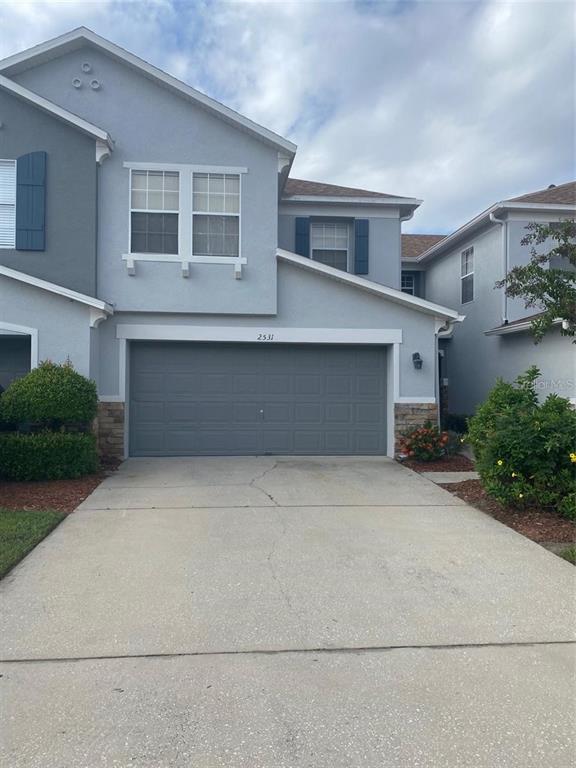 front view of house with a yard