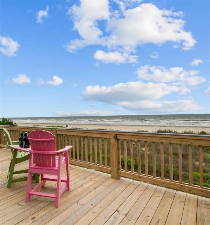 This amazing view could be your view! Contact us about 21446 Gulf Drive, Galveston Tx 77554!