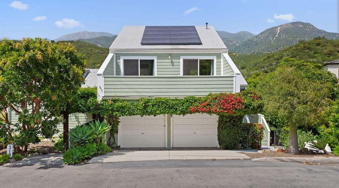 a house with a outdoor space