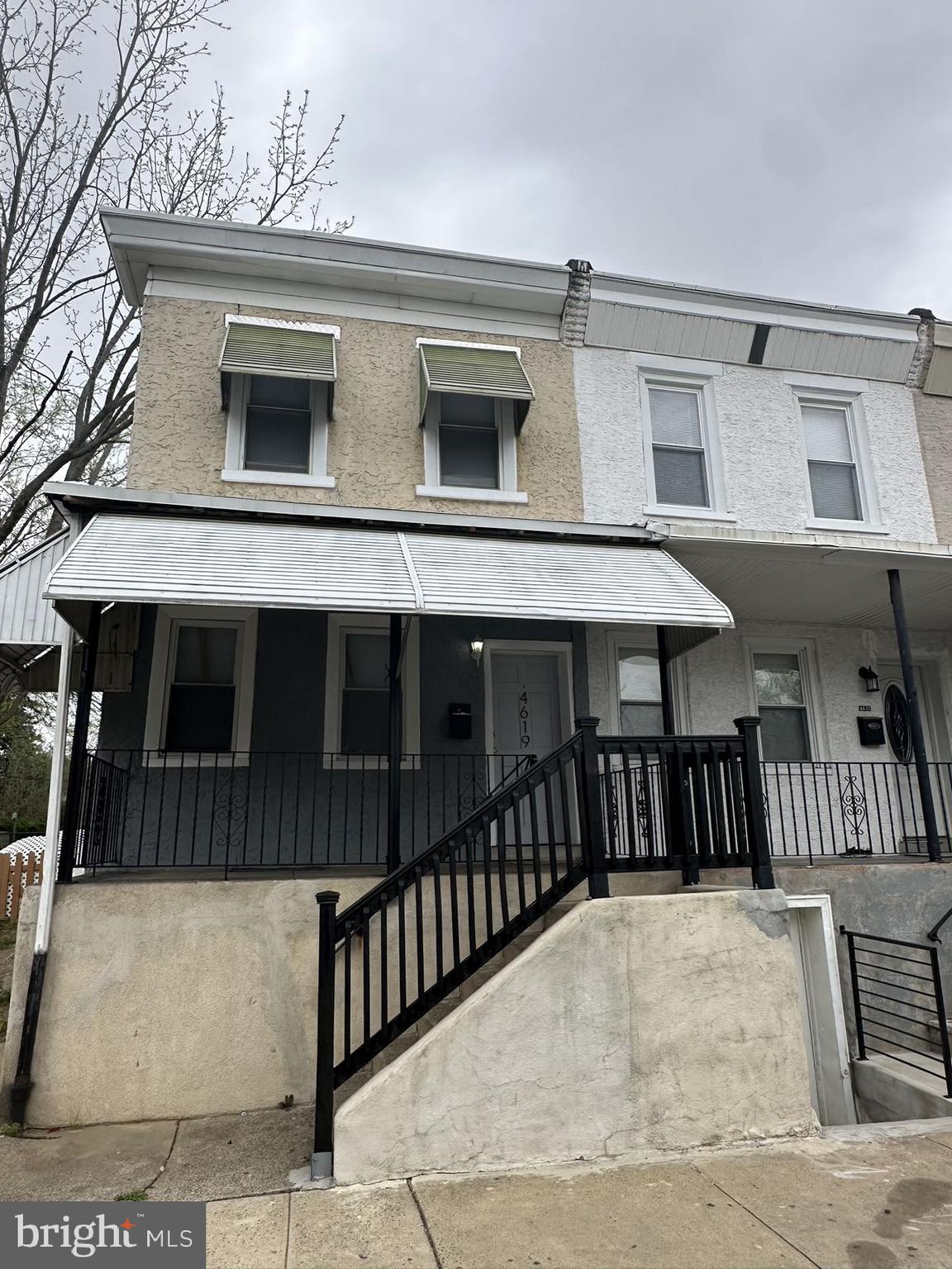 a view of a house with a balcony