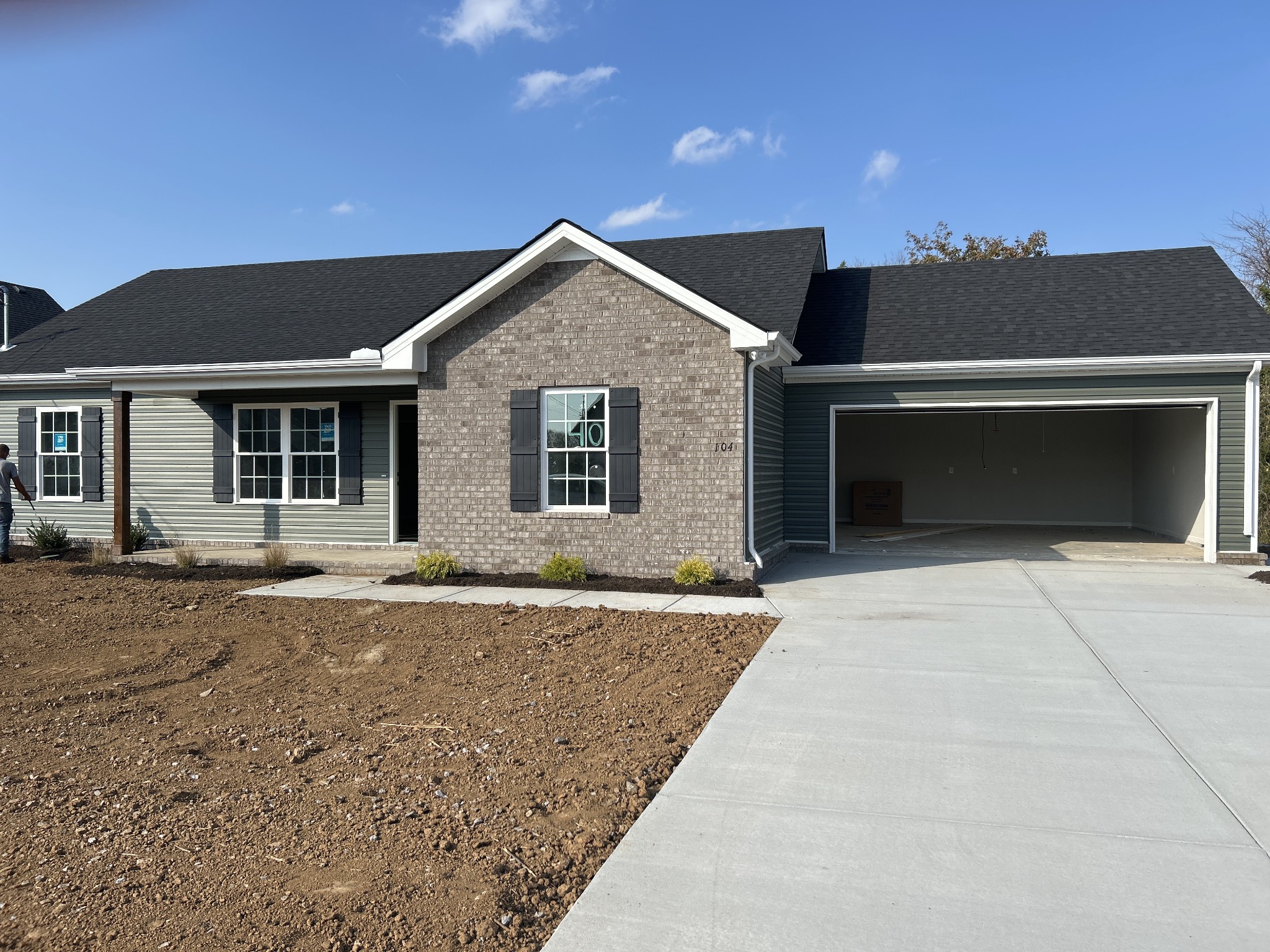 a view of outdoor space yard and front view of a house