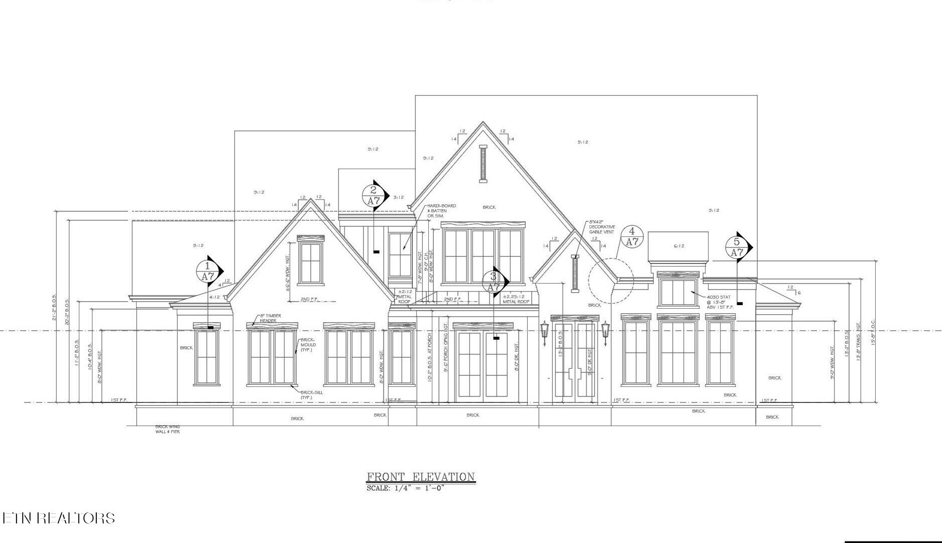 Plan elevation