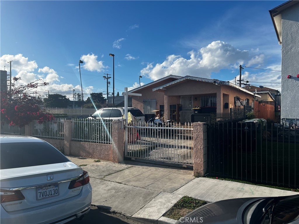 a view of a house with a balcony