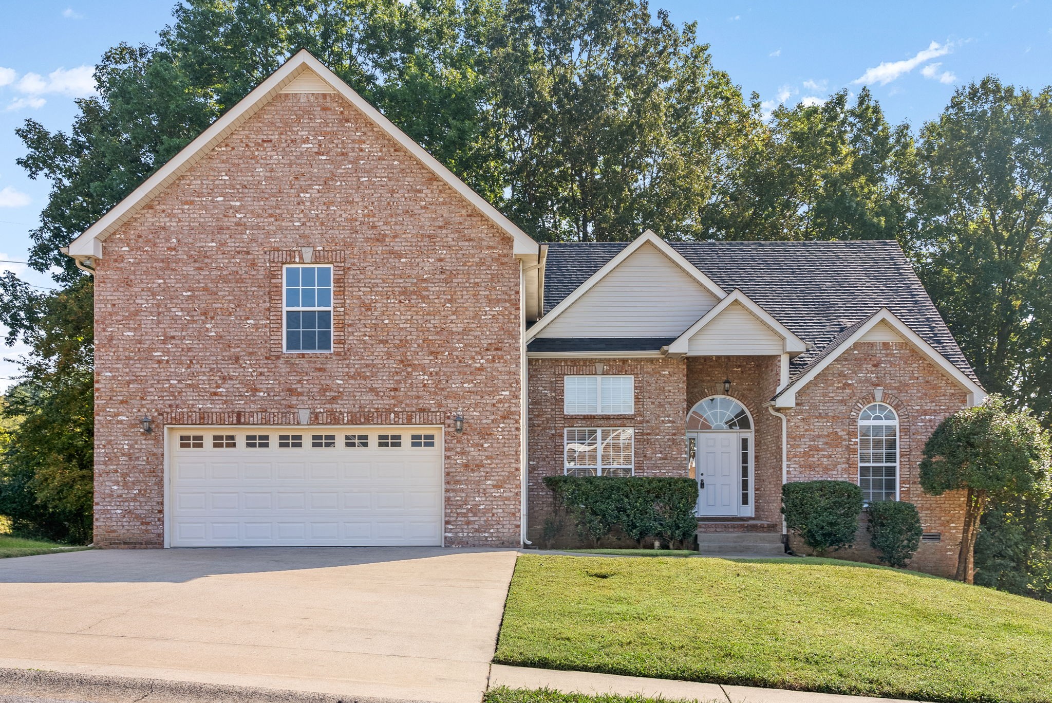 front view of house with a yard