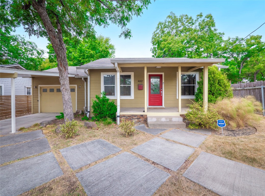 front view of a house