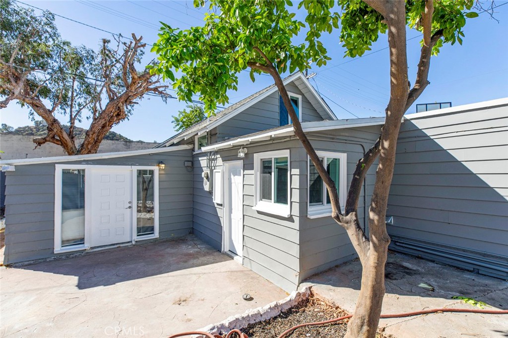 a view of outdoor space and deck