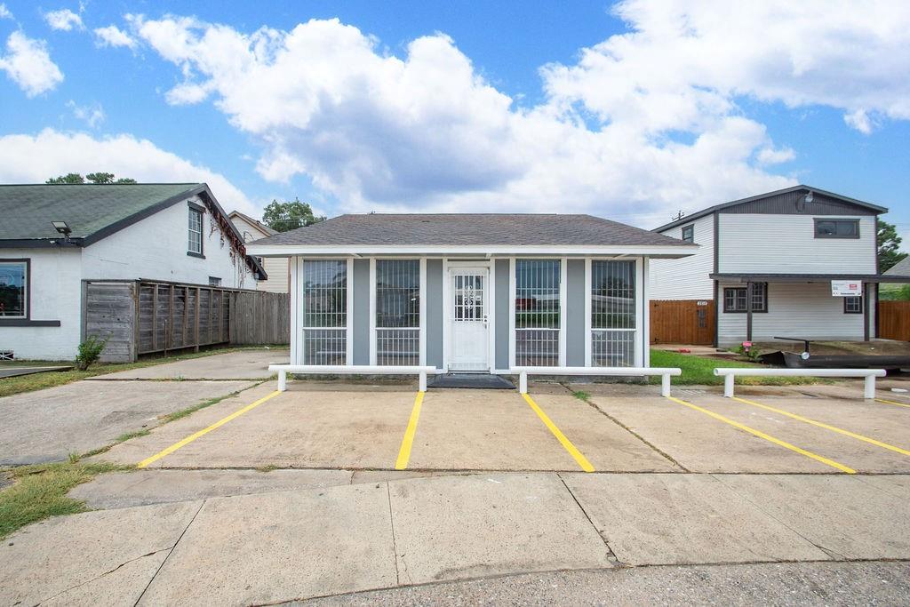 a house with yard in front of it