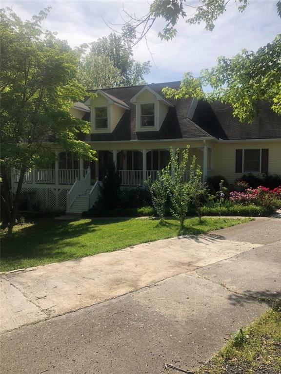 front view of house with a yard