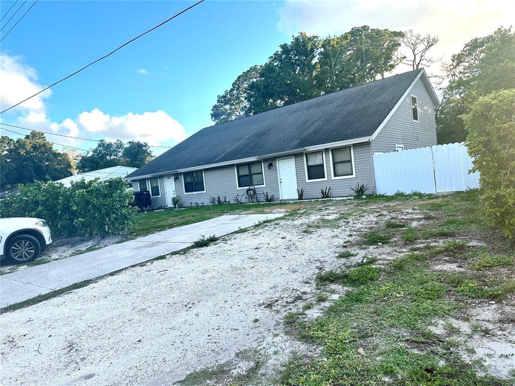 front view of house with a yard