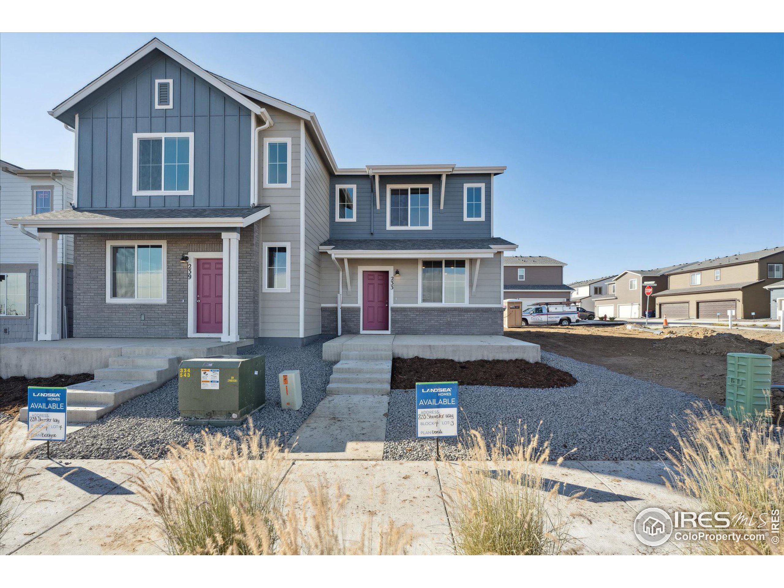 a front view of a house with entertaining space