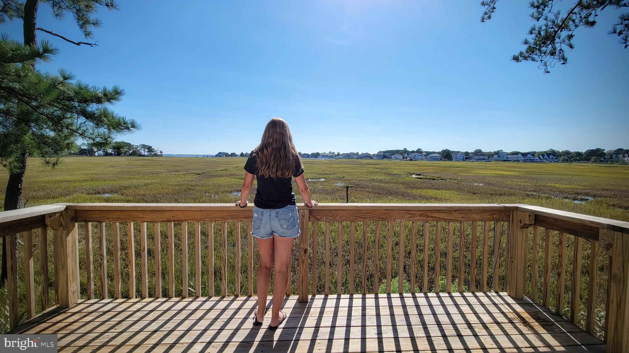 a view of outside space with ocean view