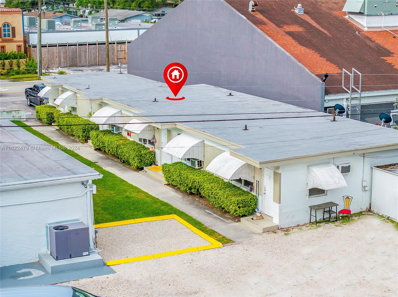 a view of outdoor space and yard