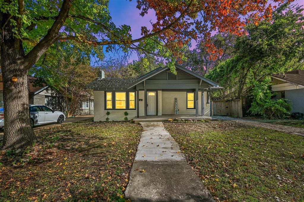 a house with lots of trees