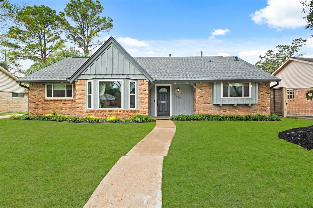 Quality Finishes abound in this Never Flooded*, Meyerland Area Home that features 3 Bedrooms, 2 Baths, In-Home Office/Flex Room, plus a Beautiful Resort Style Pool & Spa.  Notice the Newly Installed Roof - October 2024. Zoned to Parker Elementary, a Music Magnet School - Yarwell is located within Walking Distance to Parker Elementary. Zoned to Meyerland Middle, a Performing & Visual Arts School, also located within Walking Distance of Yarwell - How Great is That! *Per Seller