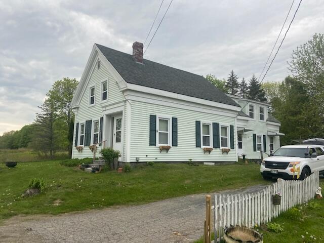 Front and side of home Searsport