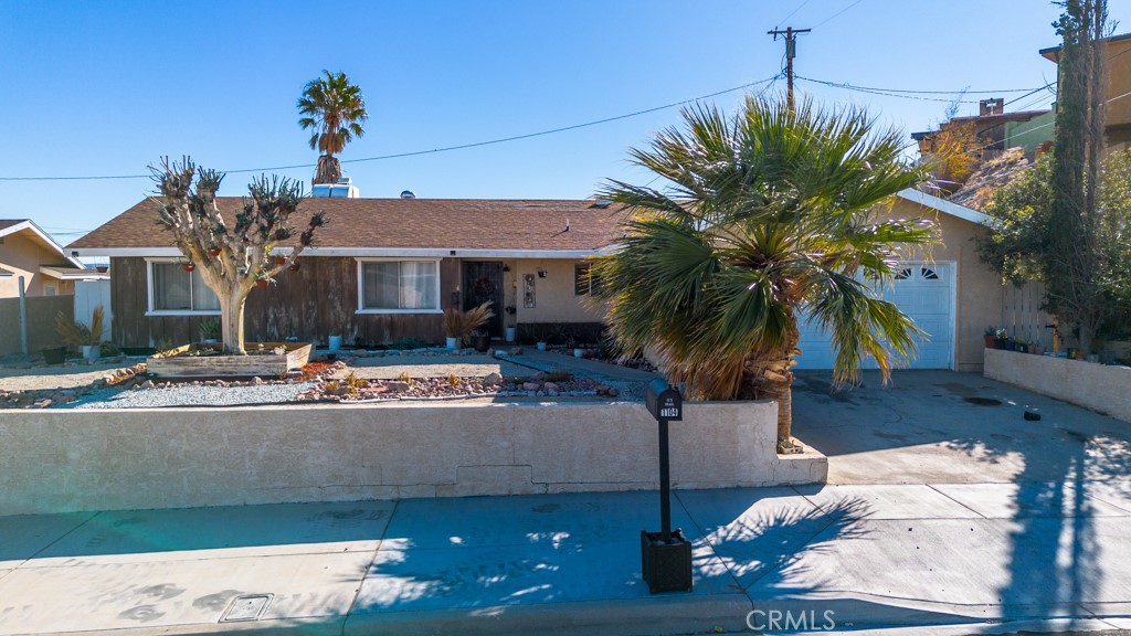 a view of a house with a patio