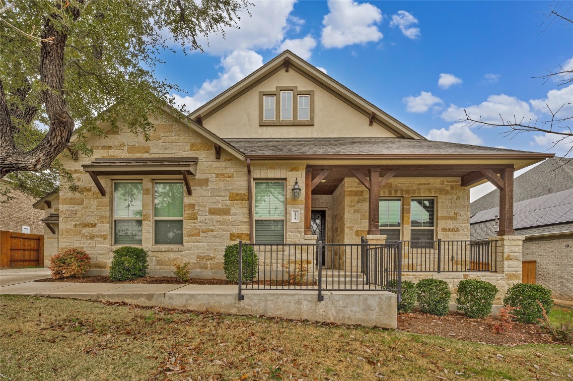 front view of a house