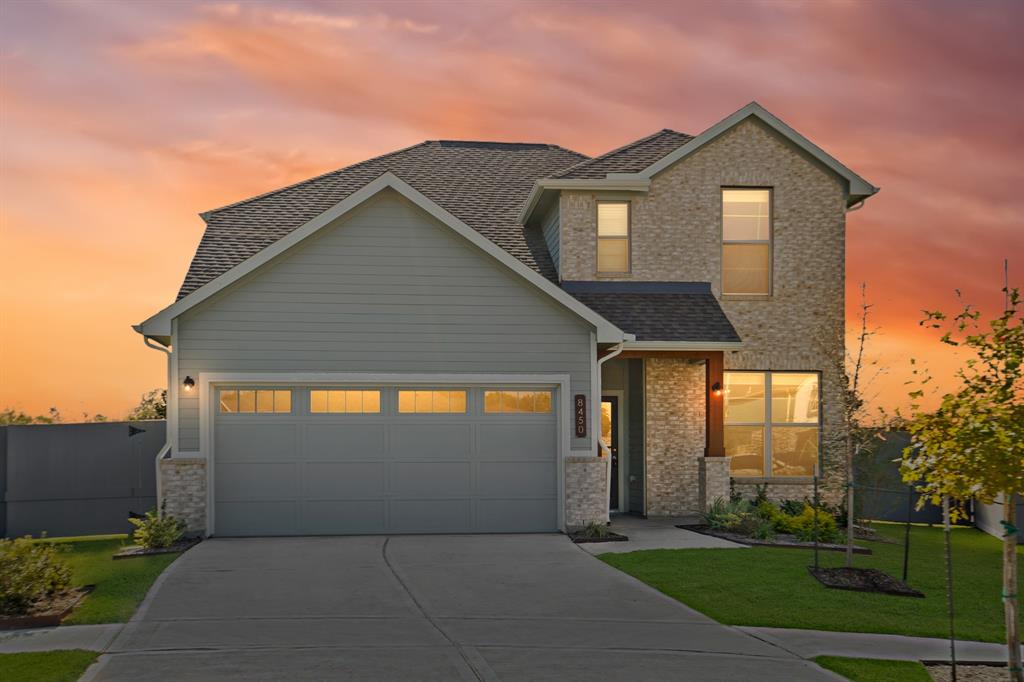 Fulshear skies on this brand new home - move in ready