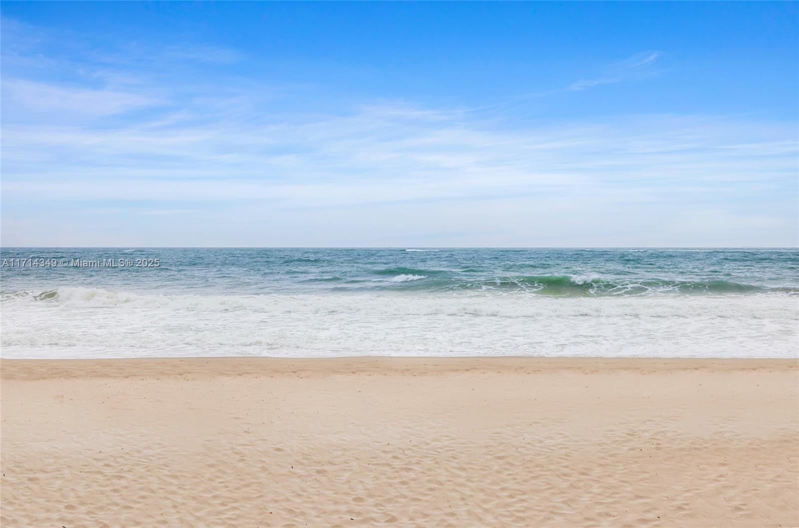 a view of beach and ocean