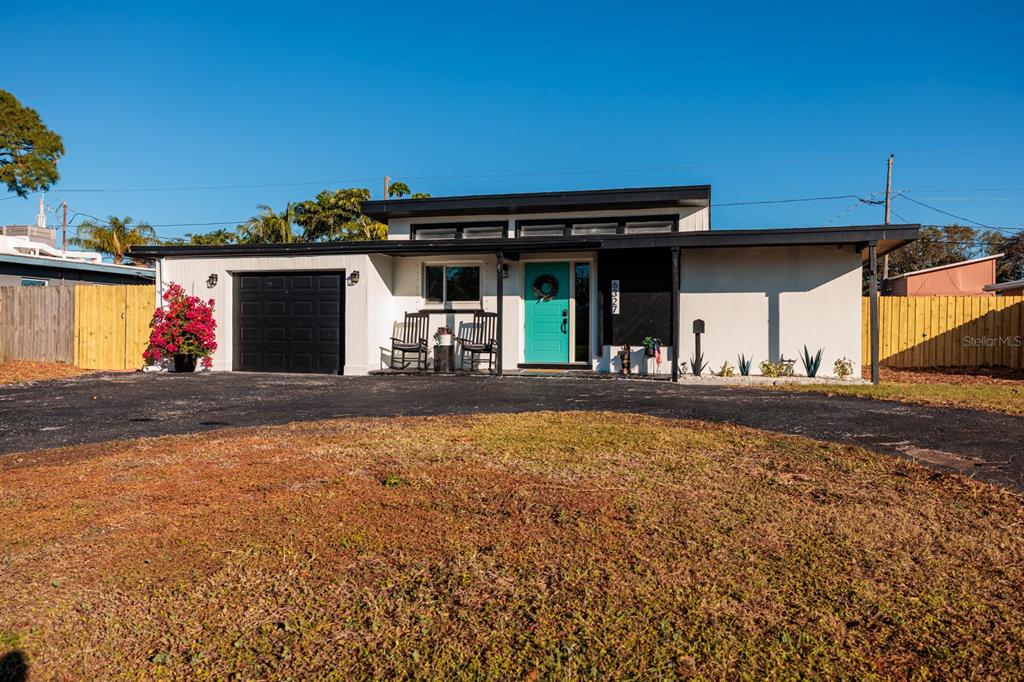 a view of a car garage