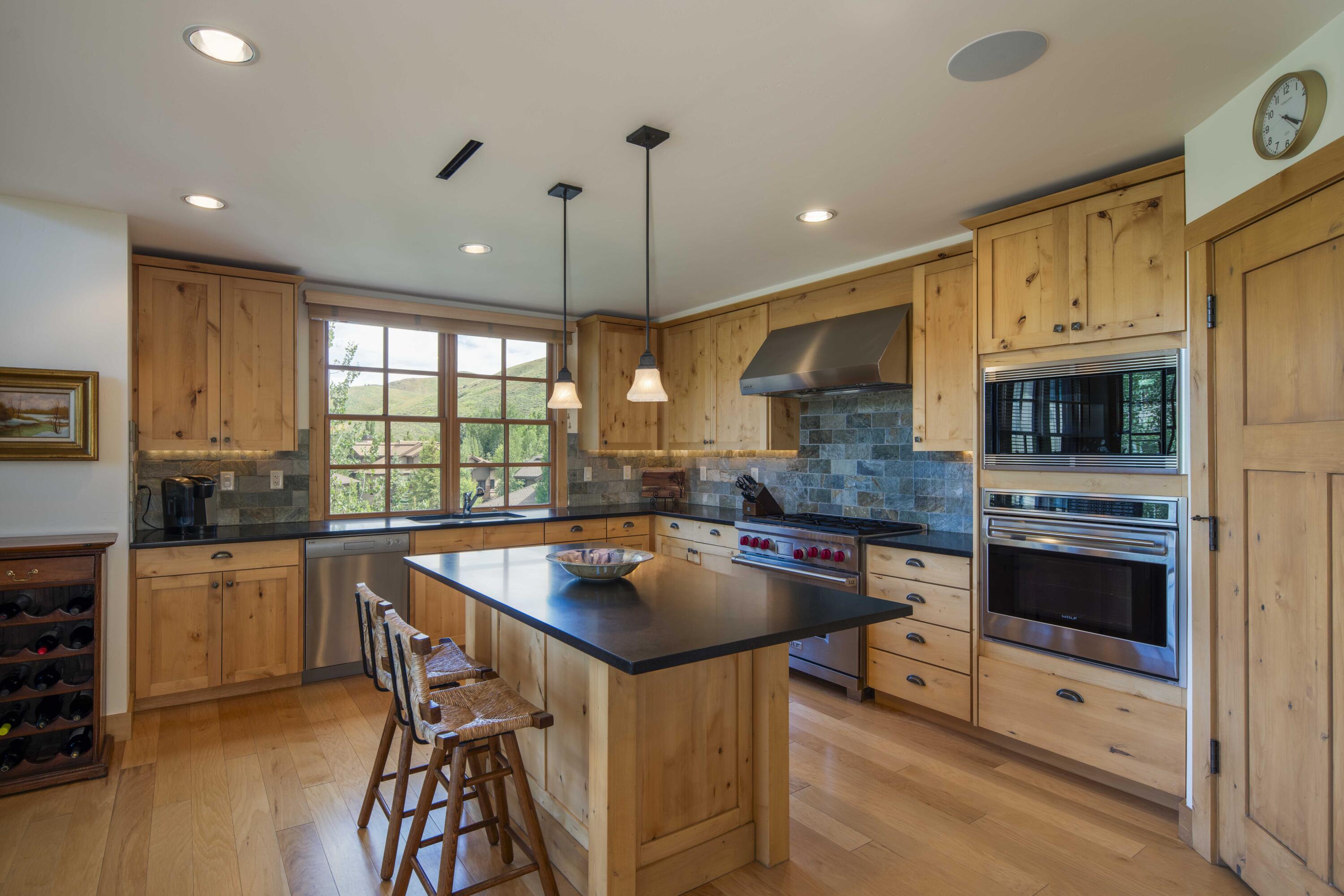 Kitchen with a view