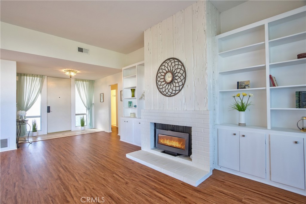 Fireplace in unit!