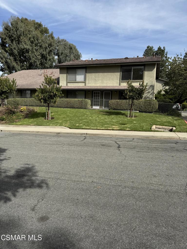 front view of house with a yard