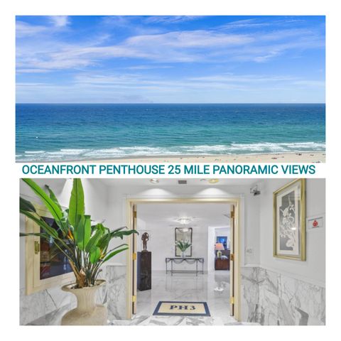 $2,750,000 | 4001 North Ocean Boulevard, Unit PH 3 | Northeast Boca Raton