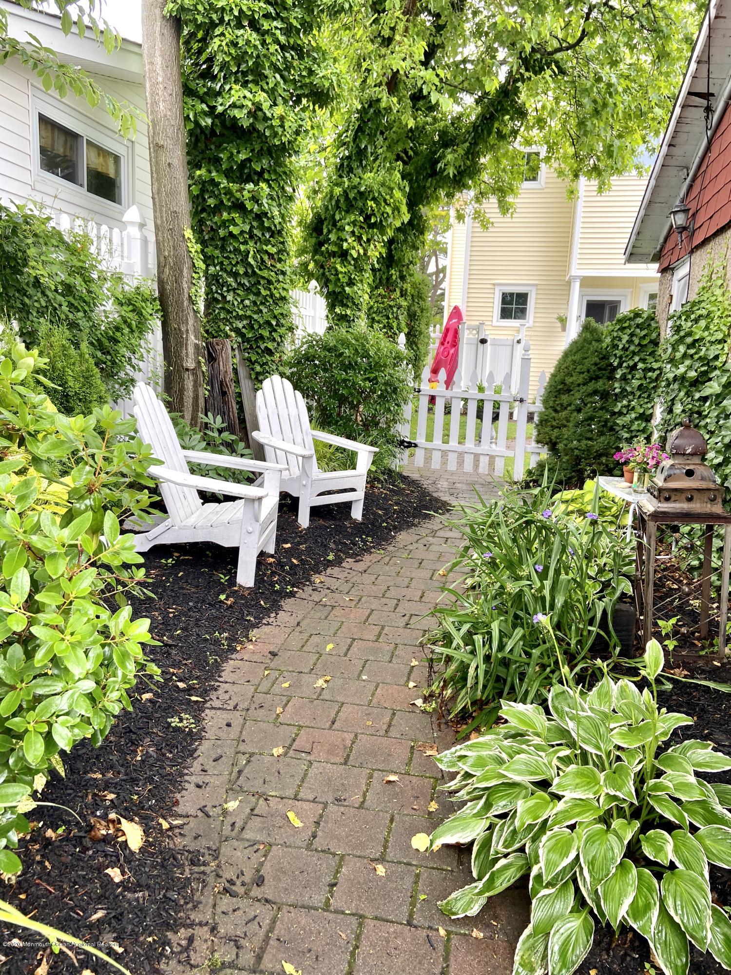 a house view with a sitting space