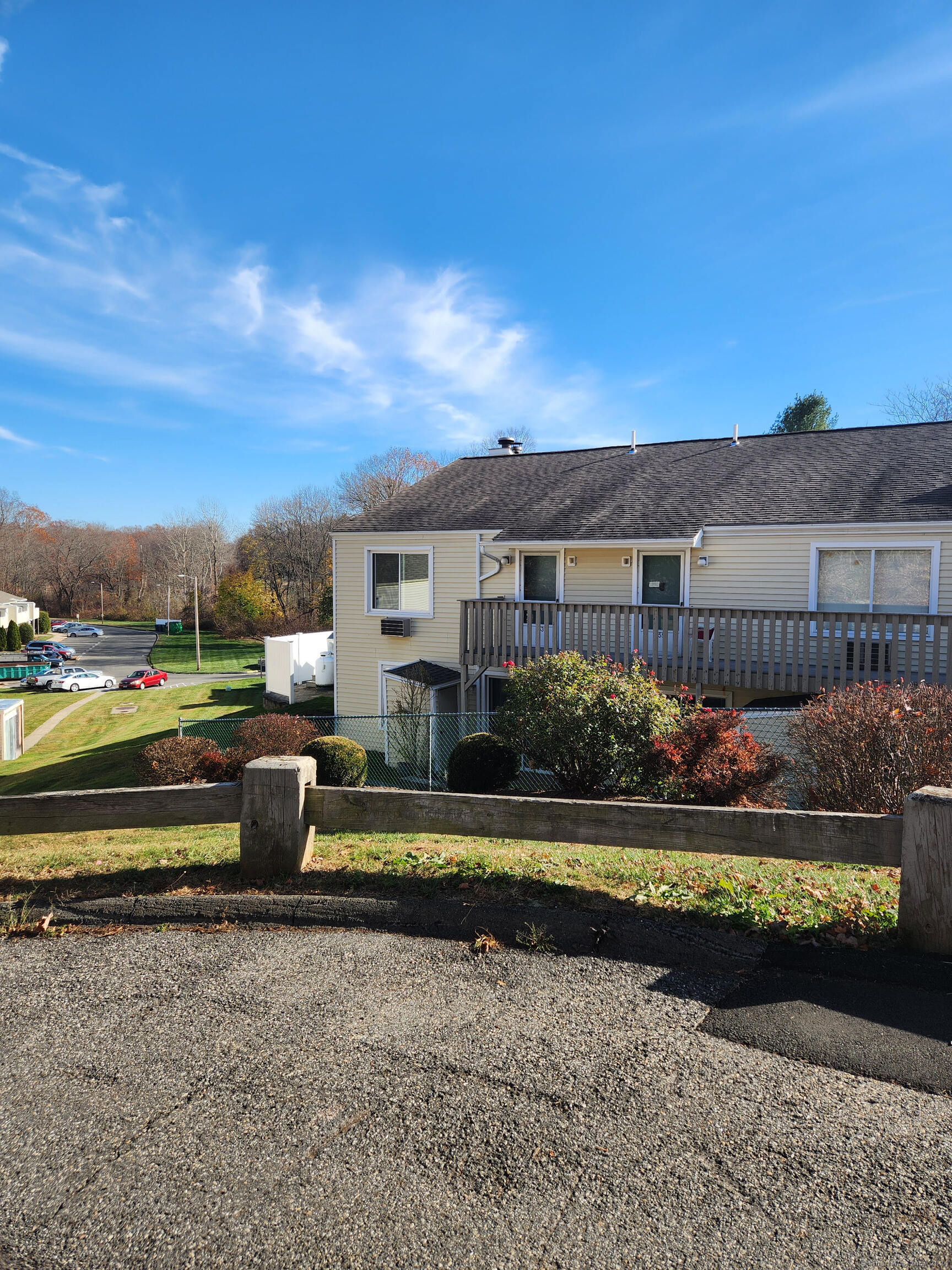 a view of a house with a big yard