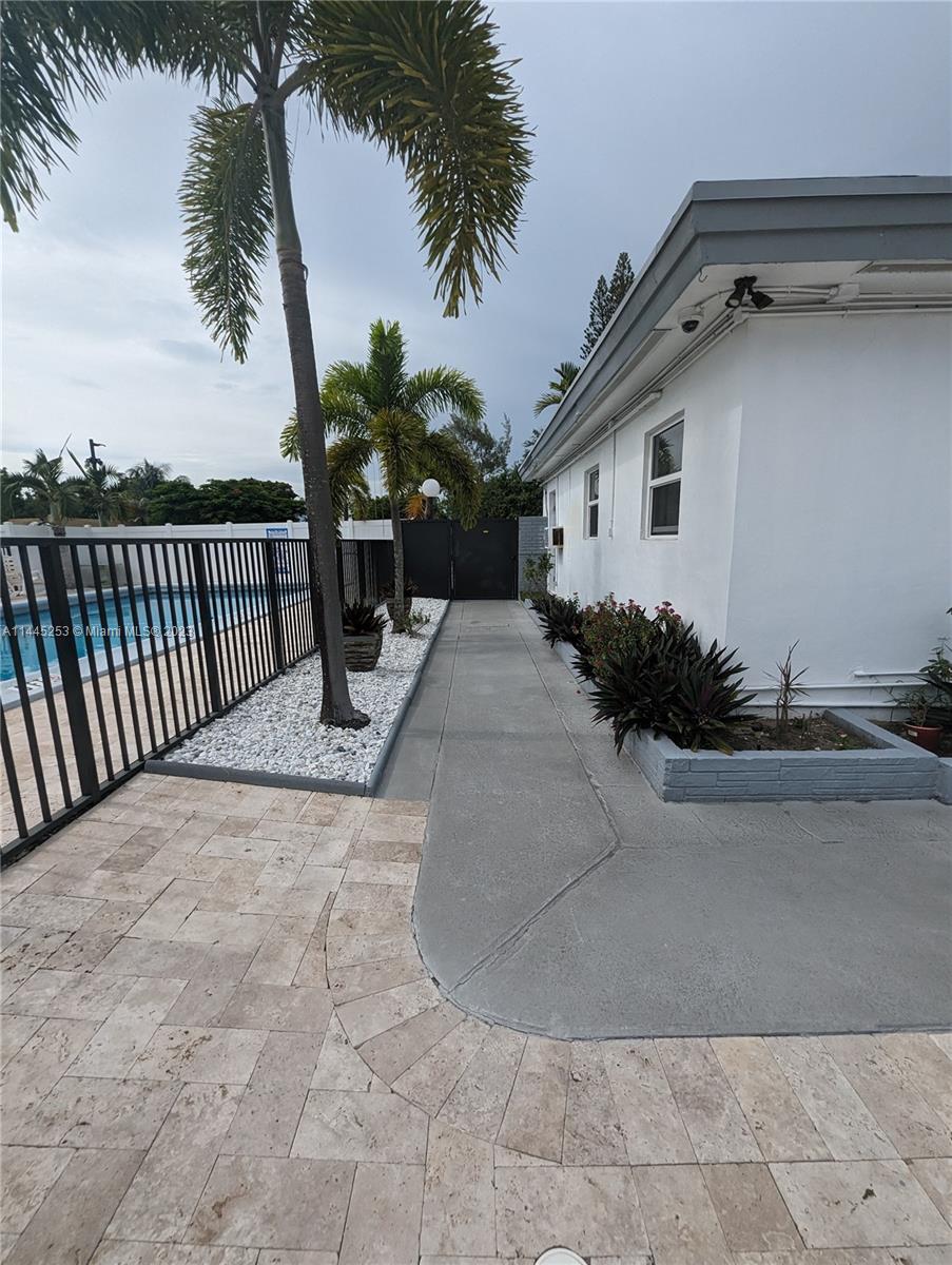 a view of outdoor space and yard