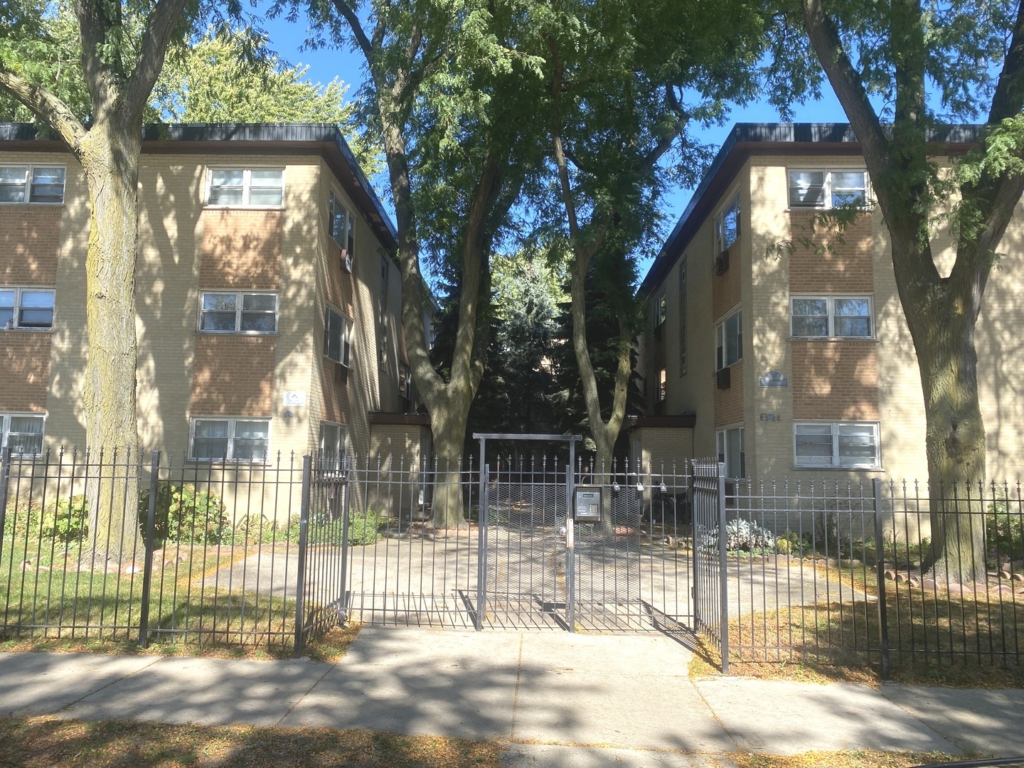 a view of entrance gate