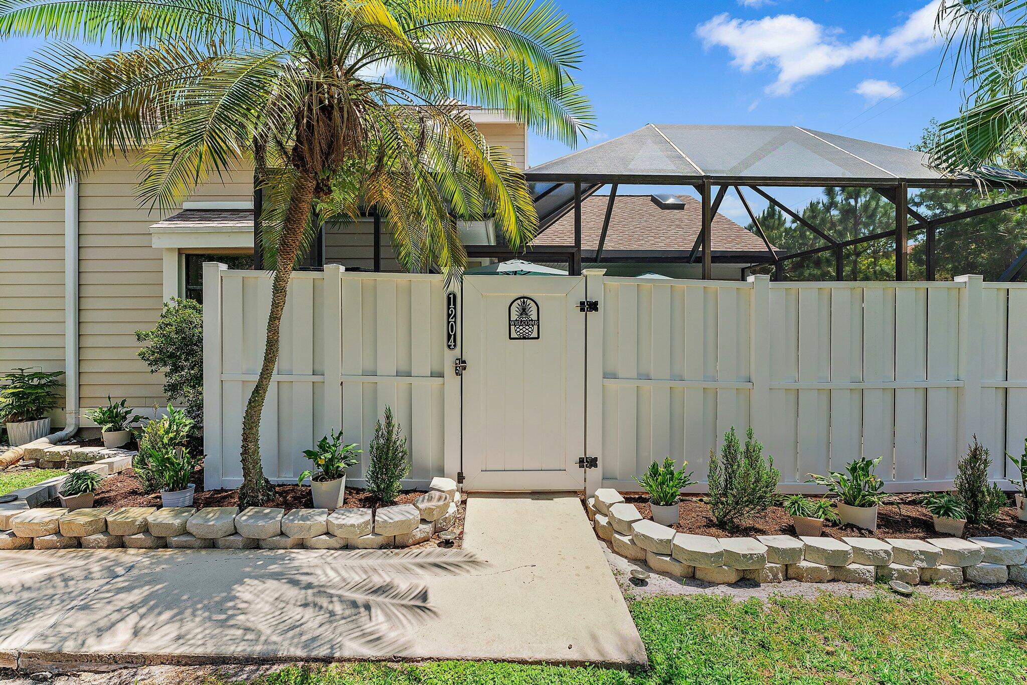 Patio Entrance