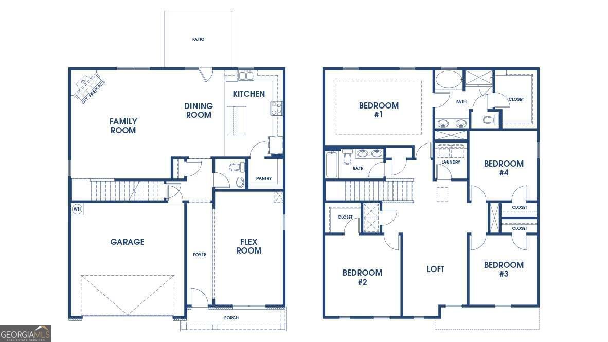 a picture of a floor plan