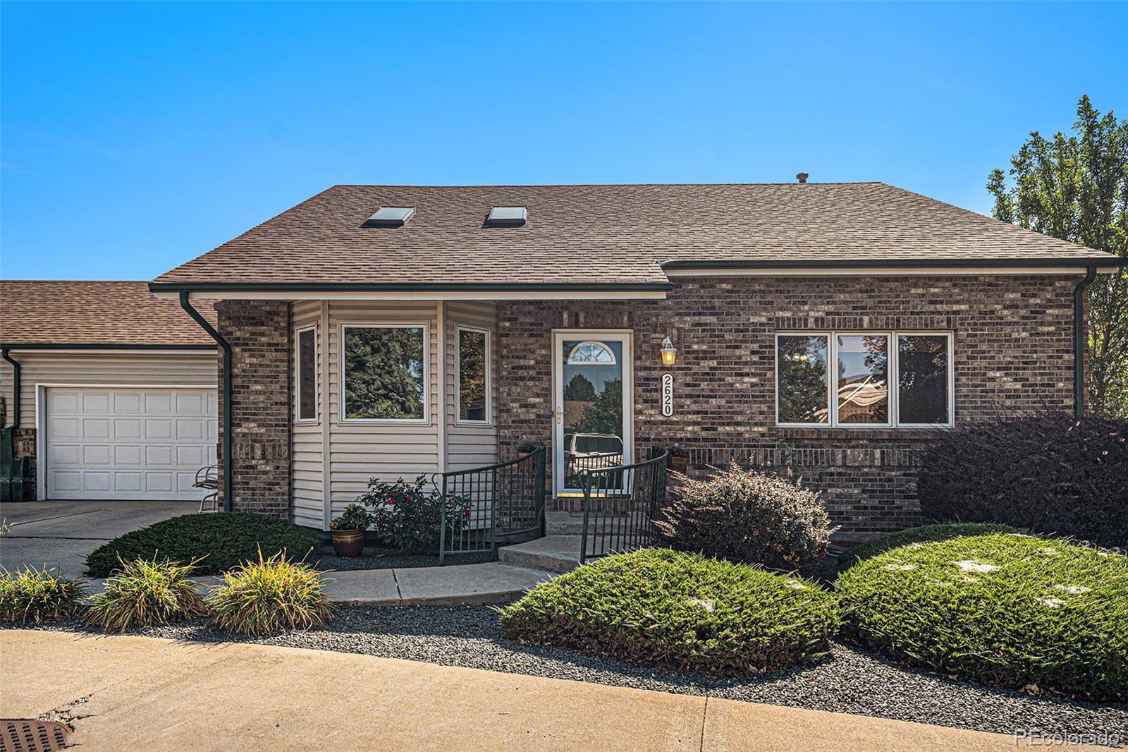 front view of a house