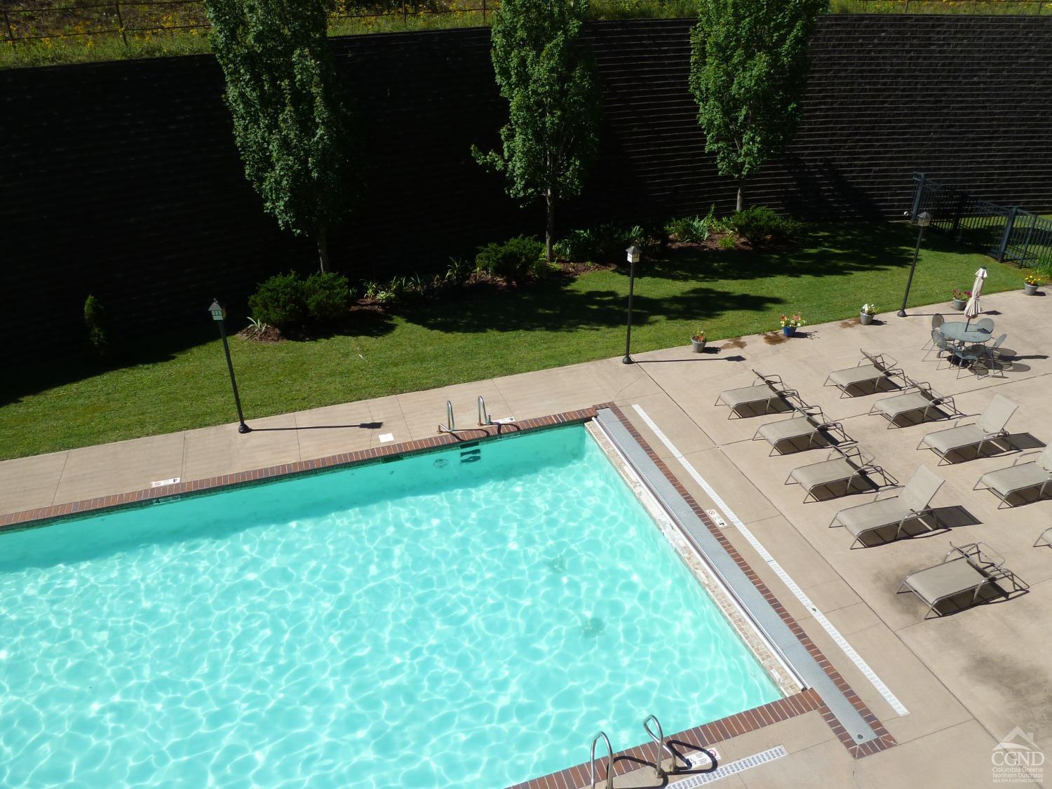 a view of a backyard with a garden