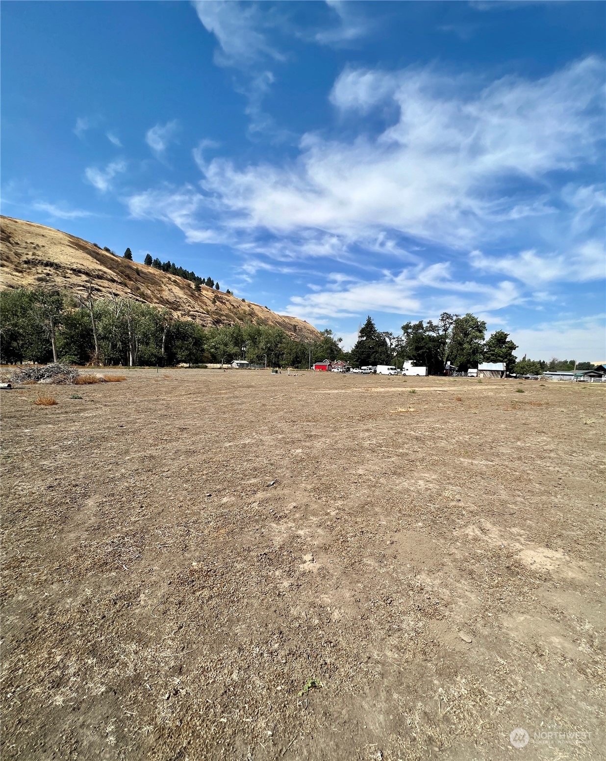 a view of outdoor space and mountain view