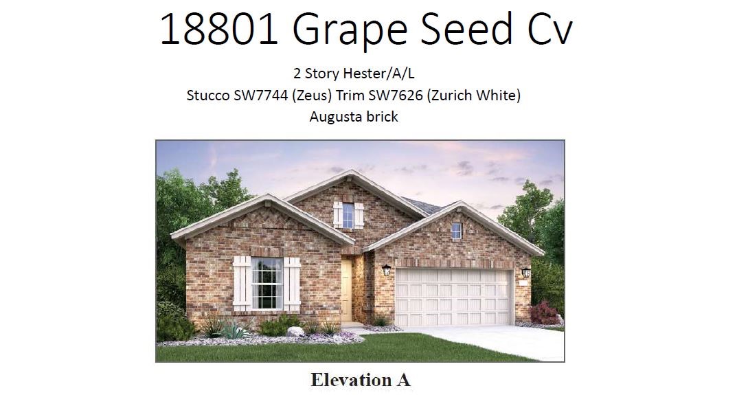 18801 Grape Seed Cove, Austin, TX 78738 | Compass