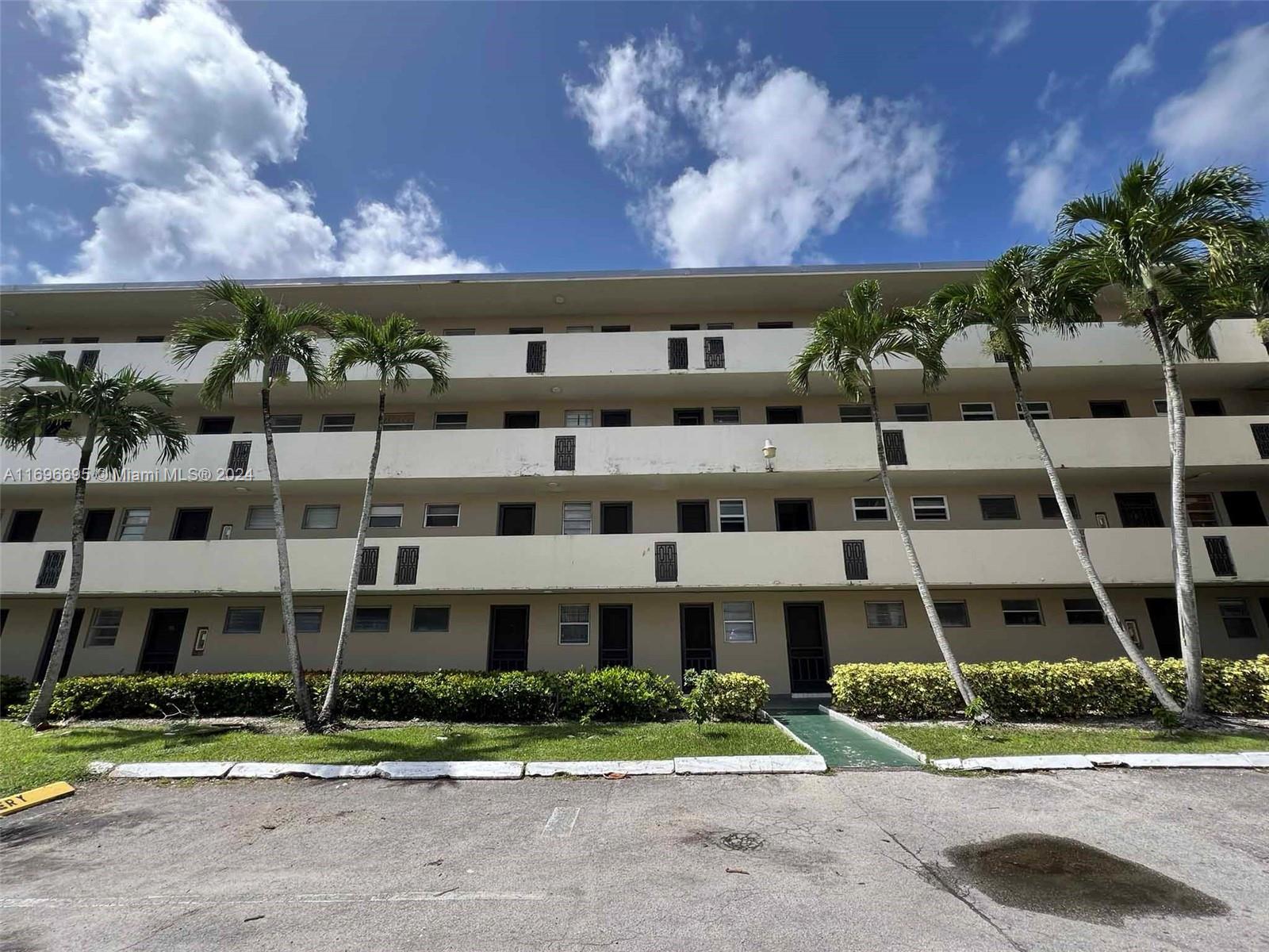 a view of a large building