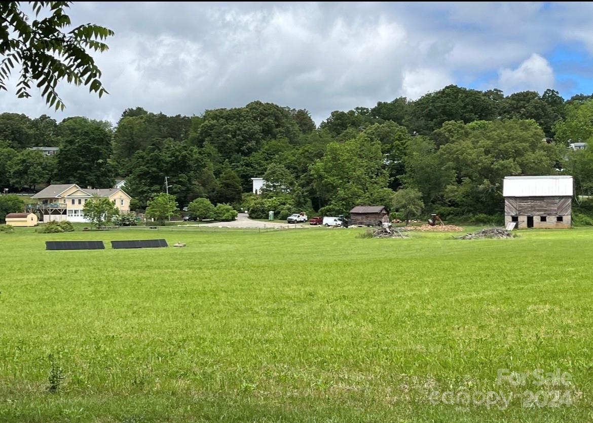 a view of a green field