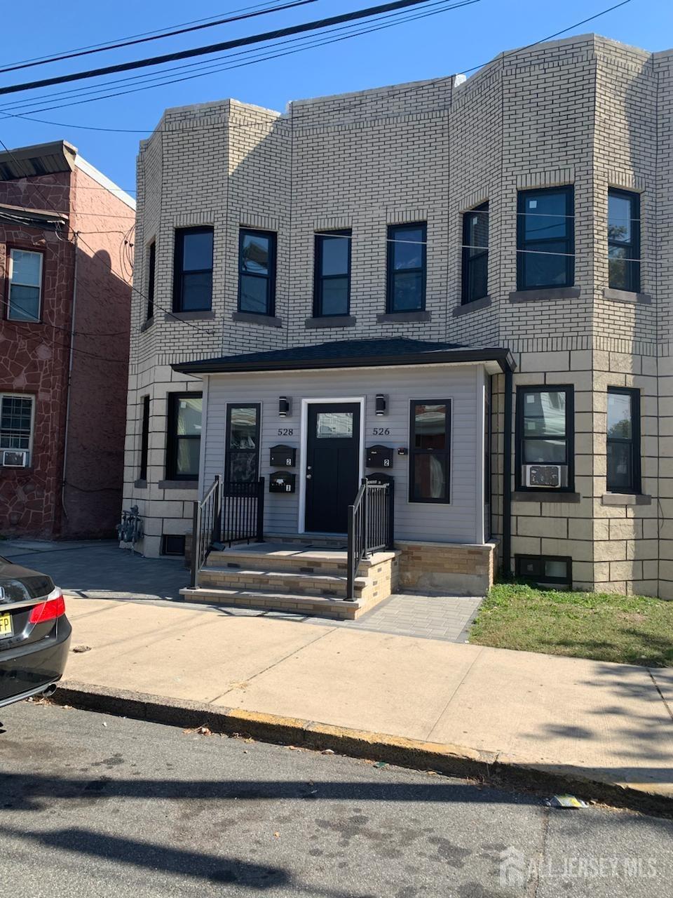 a view of building with street