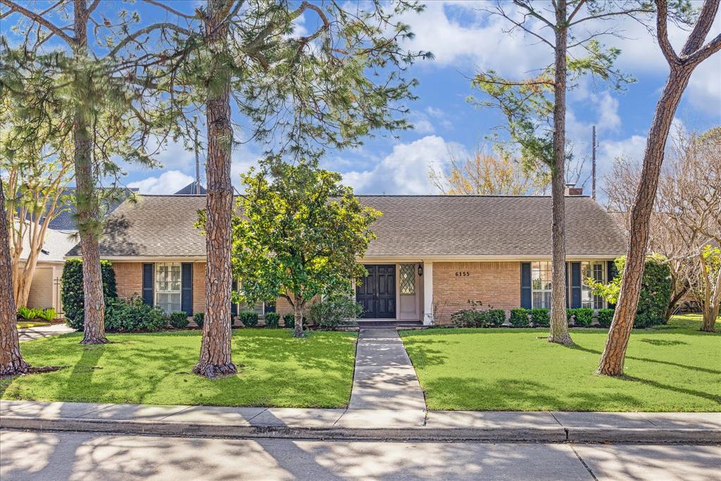 front view of house with a yard