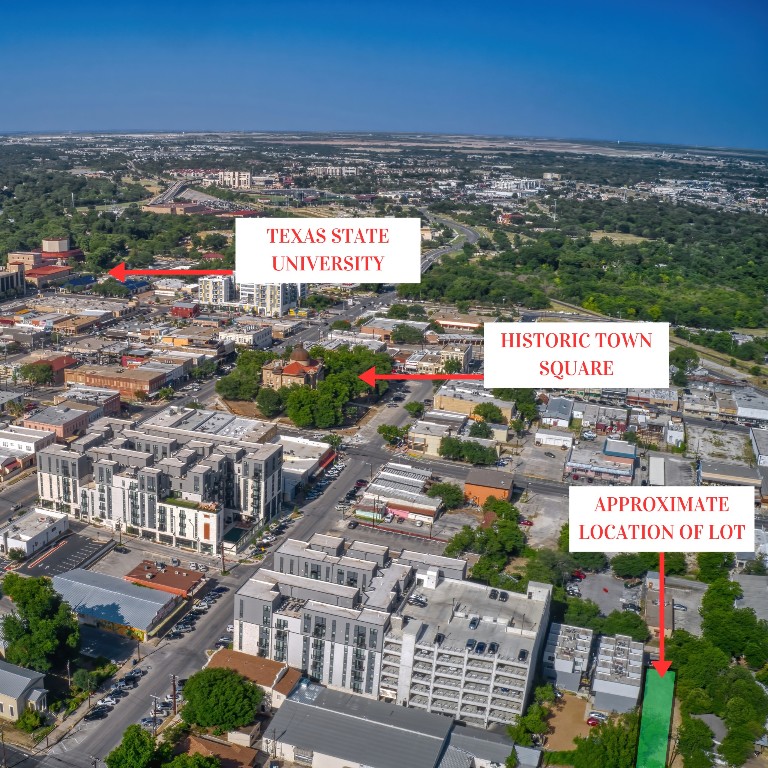 Rare opportunity to purchase a lot in Downtown San Marcos Texas near the walkable Historic Town Square with restaurants and shopping! Zonability report available upon request.