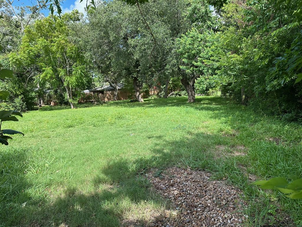 a view of outdoor space with deck and yard