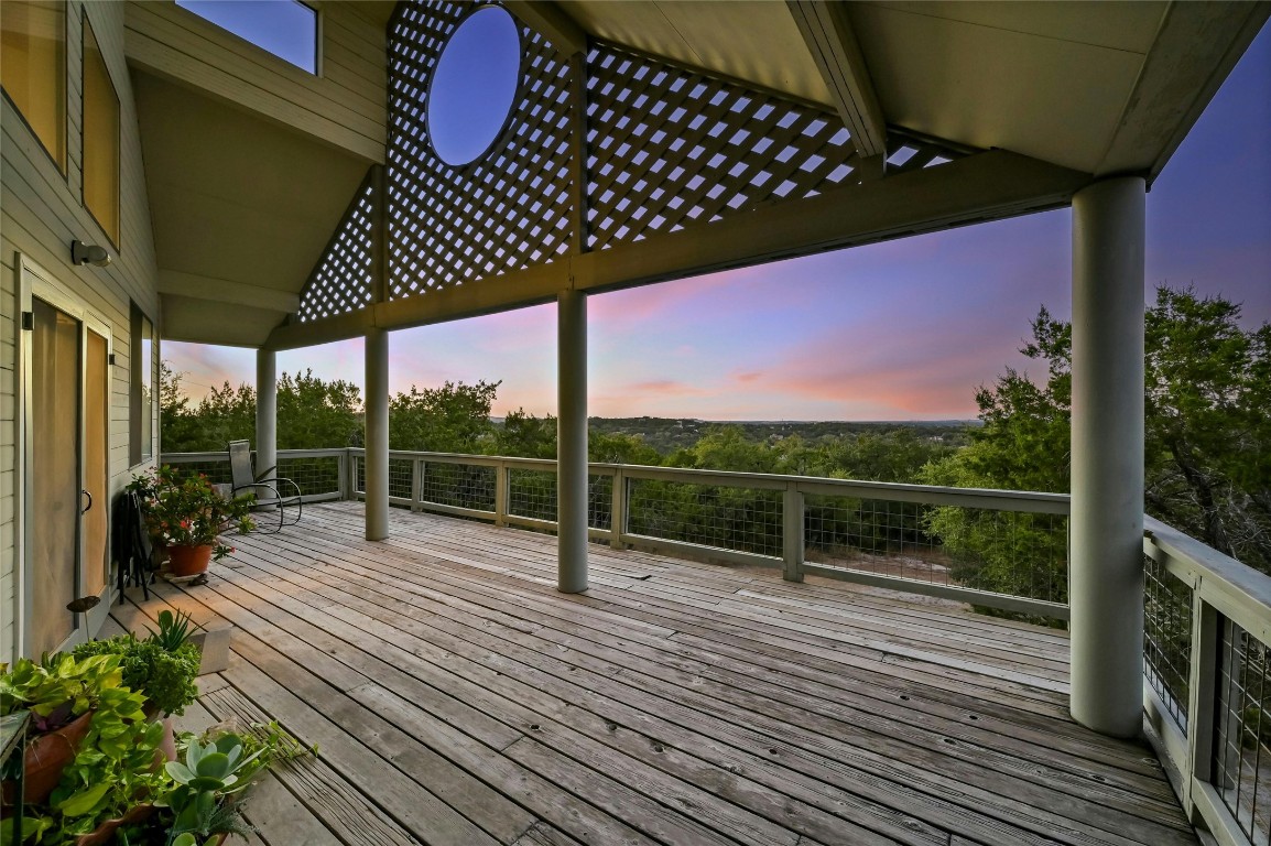 a view of outdoor space with seating