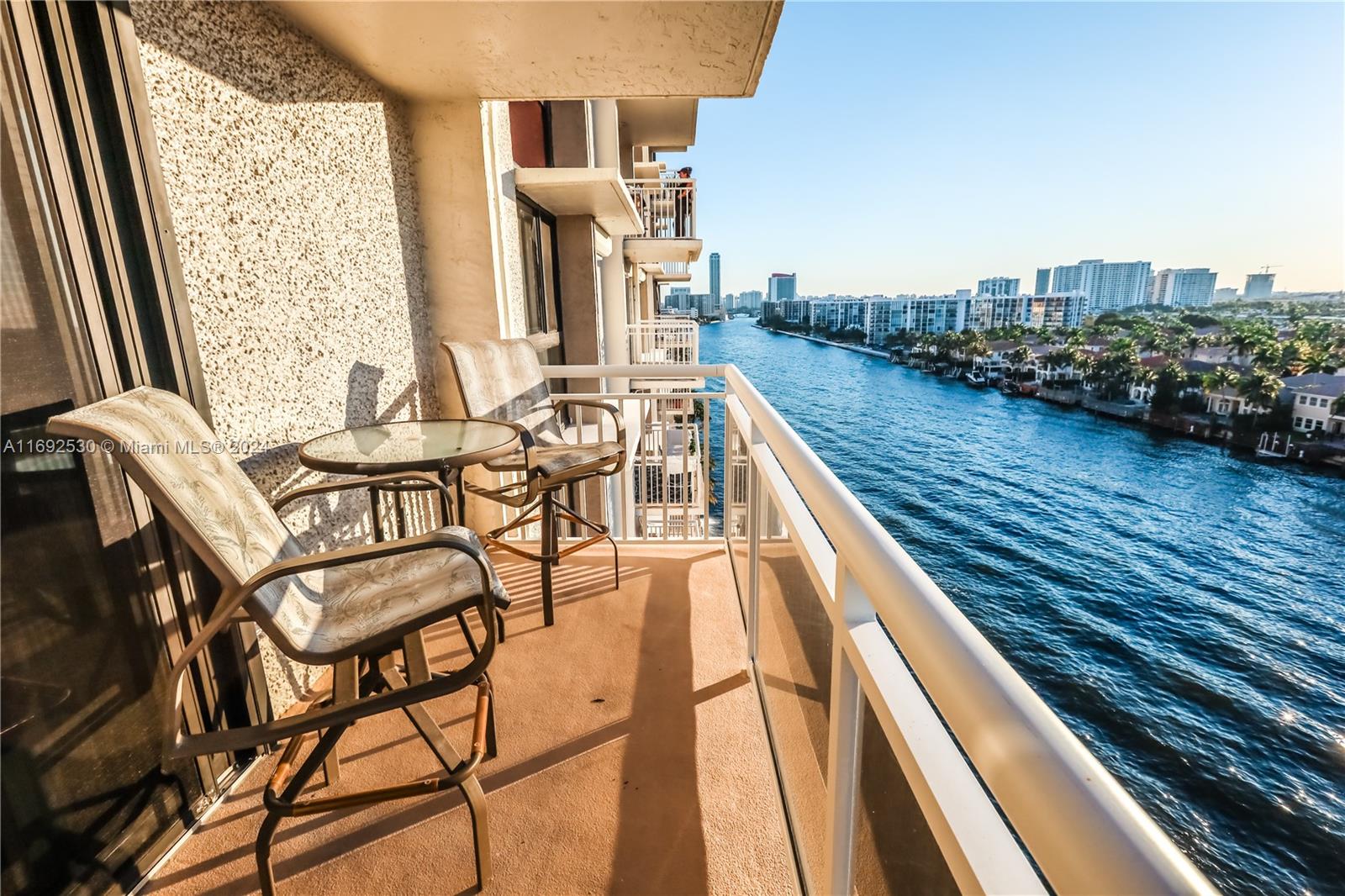 a view of balcony and patio