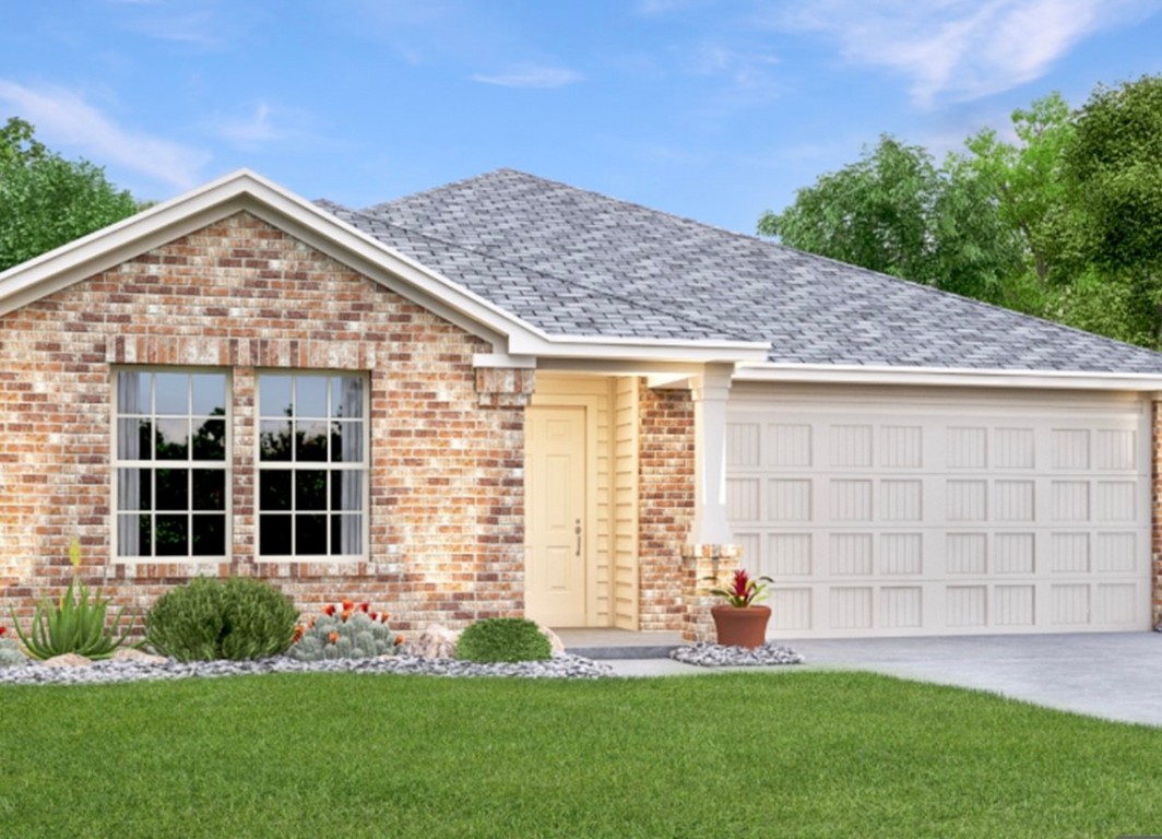 a view of outdoor space yard and front view of a house