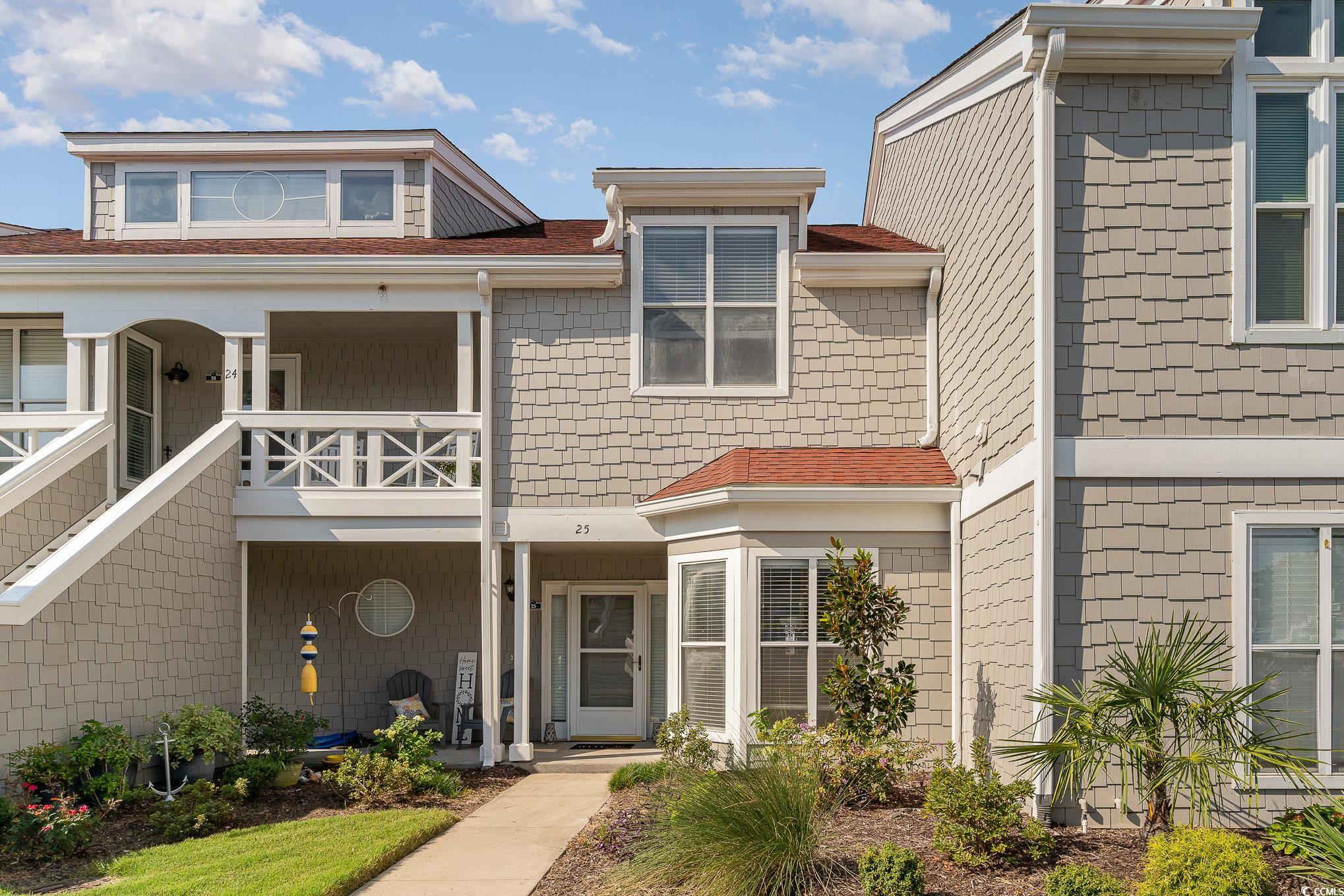 Multi unit property with a balcony