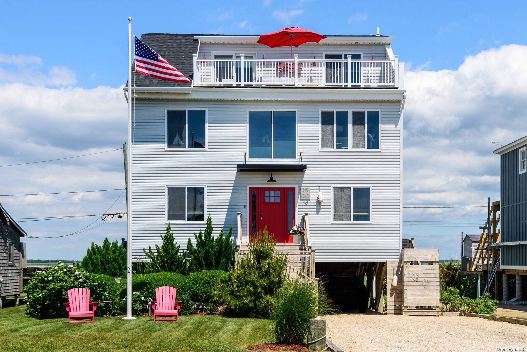 a front view of house with yard