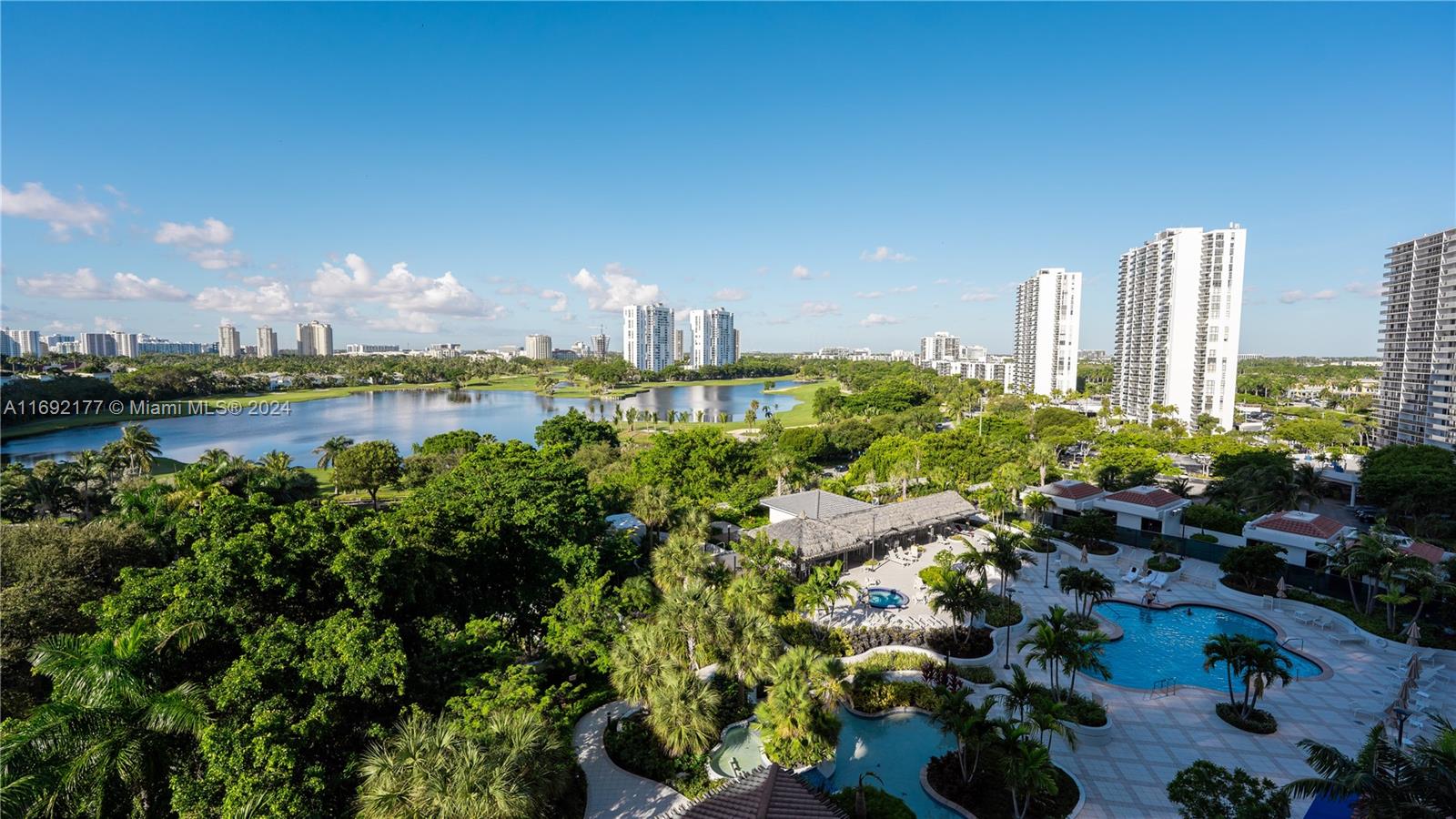 a city view with lake view